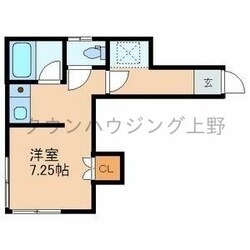 サンライズ１０１０の物件間取画像